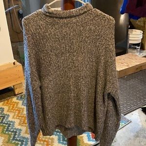 grey sweater